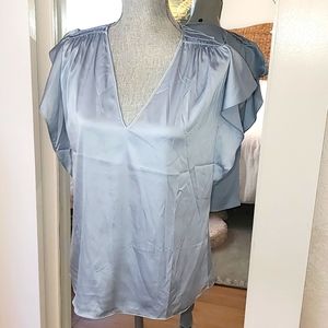 WHBM Satin Top sz S
